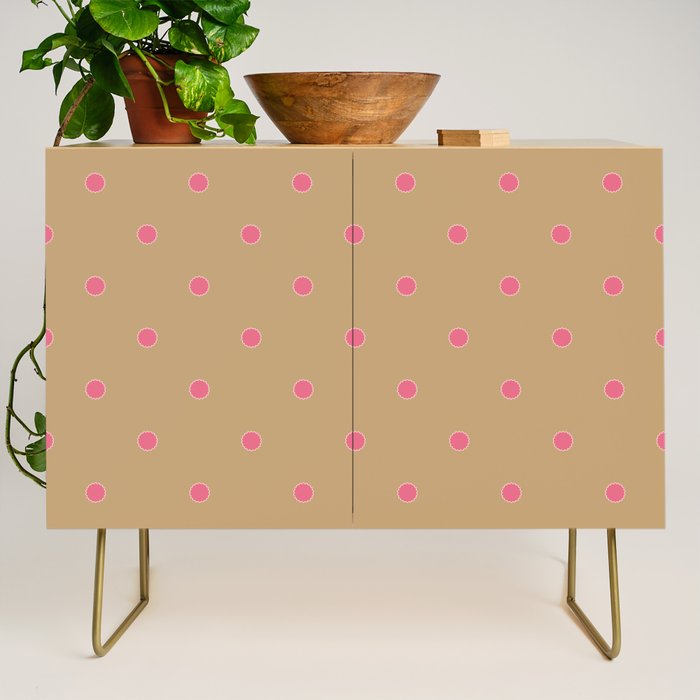 Rickrack Bloom - Folk Motif Credenza Gallery Image 1