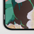 Tropical & White Blossom #painting #tropical #botanical Laptop Sleeve Gallery Image 3