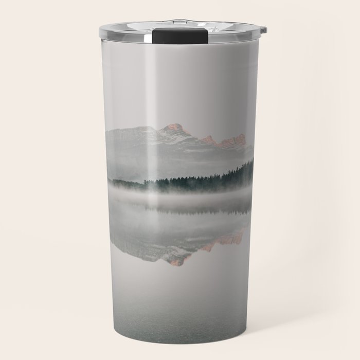 Misty Lake Travel Mug Gallery Image 1