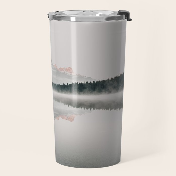 Misty Lake Travel Mug Gallery Image 2