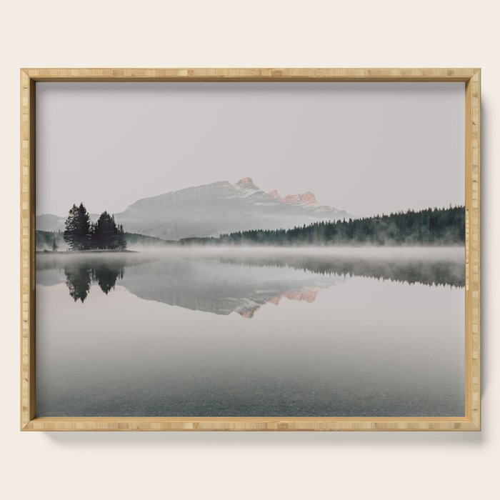 Misty Lake Serving Tray Gallery Image 1