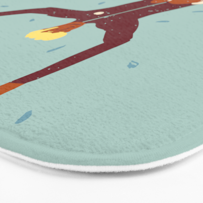 Surf buddy Bath Mat Gallery Image 3