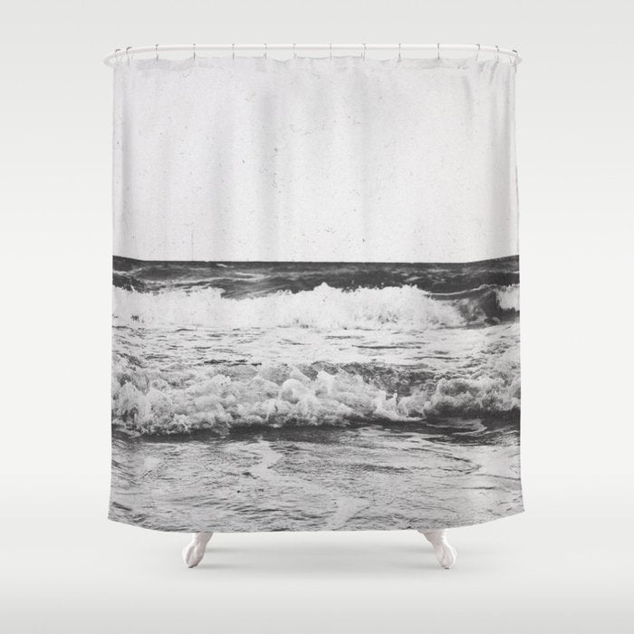 SUMMER WAVES XXIII Shower Curtain Gallery Image 1