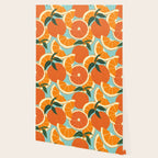 Orange Harvest - Blue Wallpaper Gallery Image 2