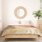 peachy sun Duvet Cover Gallery Image 3