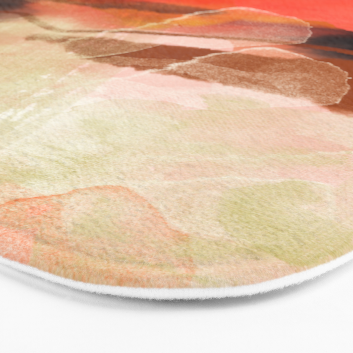 peachy sun Bath Mat Gallery Image 3
