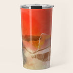 peachy sun Travel Mug Gallery Image 1