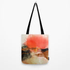 peachy sun Tote Bag Gallery Image 2