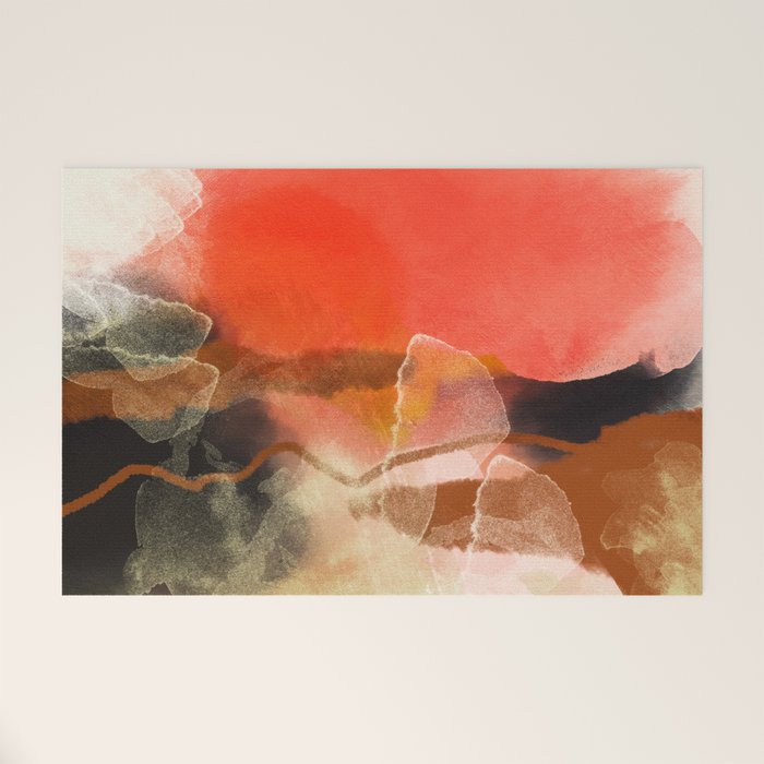 peachy sun Welcome Mat Gallery Image 1