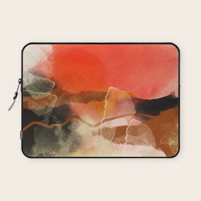 peachy sun Laptop Sleeve Gallery Image 1