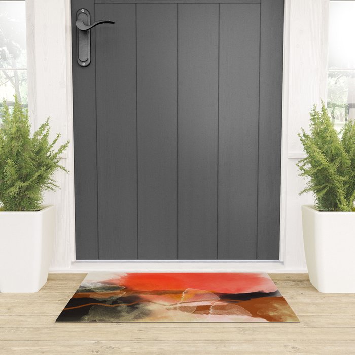 peachy sun Welcome Mat Gallery Image 3