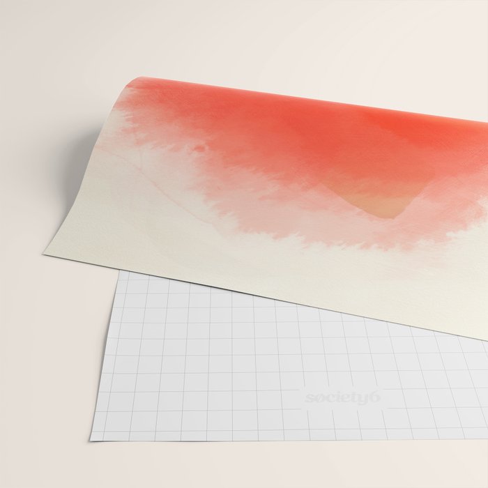 peachy sun Wrapping Paper Gallery Image 2