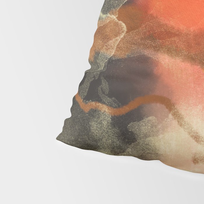 peachy sun Pillow Sham Gallery Image 4