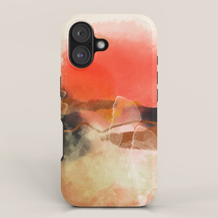 peachy sun iPhone Case Gallery Image 1