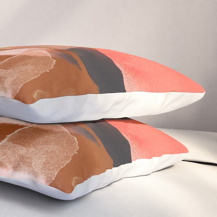 peachy sun Pillow Sham Gallery Image 3