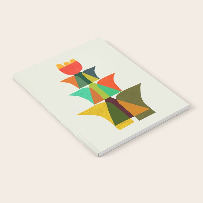 Whimsical bromeliad Notebook Gallery Image 2