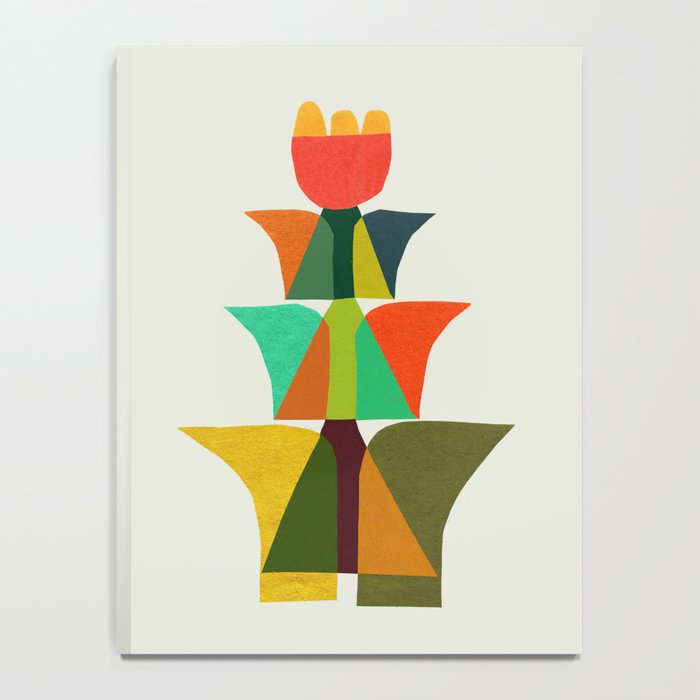 Whimsical bromeliad Notebook Gallery Image 4