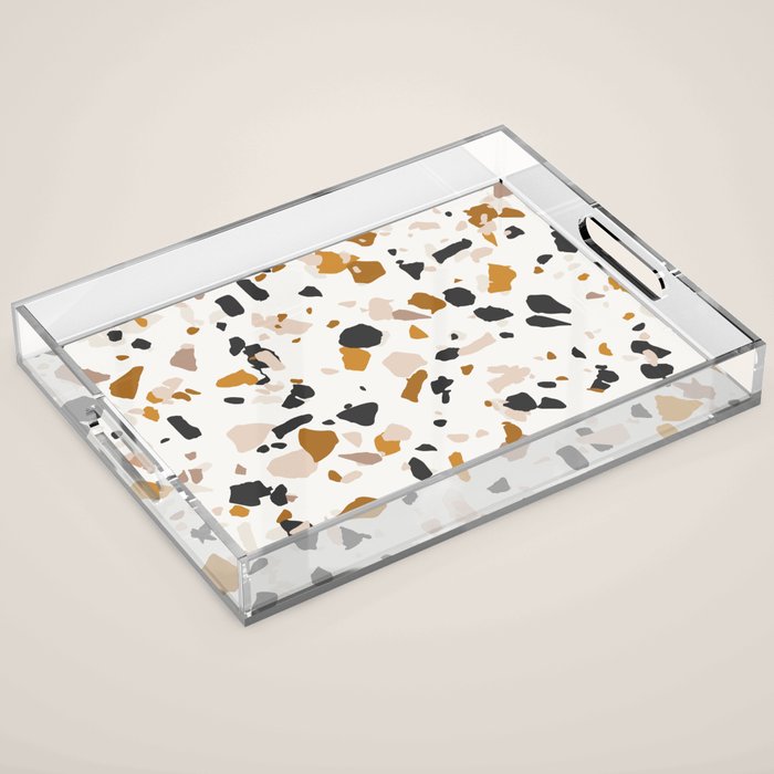 TERRAZZO NATURAL Acrylic Tray Gallery Image 1
