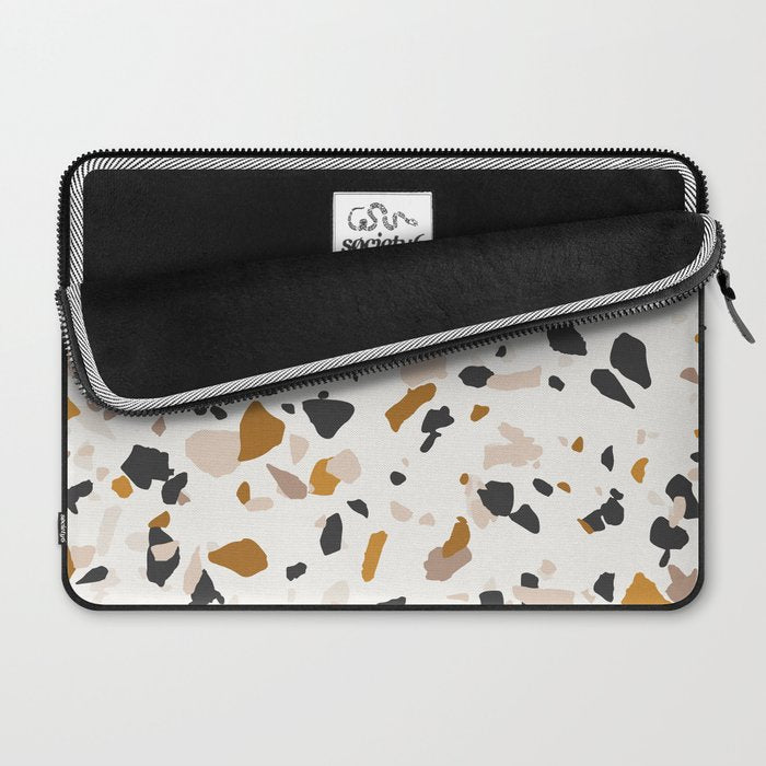 TERRAZZO NATURAL Laptop Sleeve Gallery Image 2