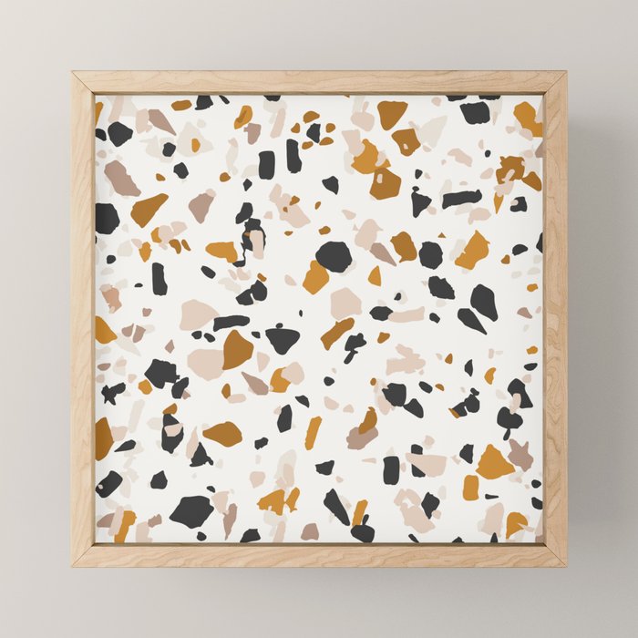 TERRAZZO NATURAL Mini Art Print Gallery Image 1