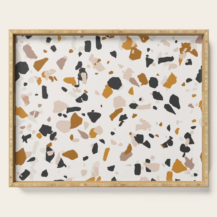 TERRAZZO NATURAL Serving Tray Gallery Image 1