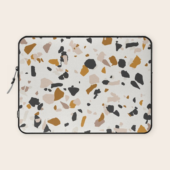 TERRAZZO NATURAL Laptop Sleeve Gallery Image 1