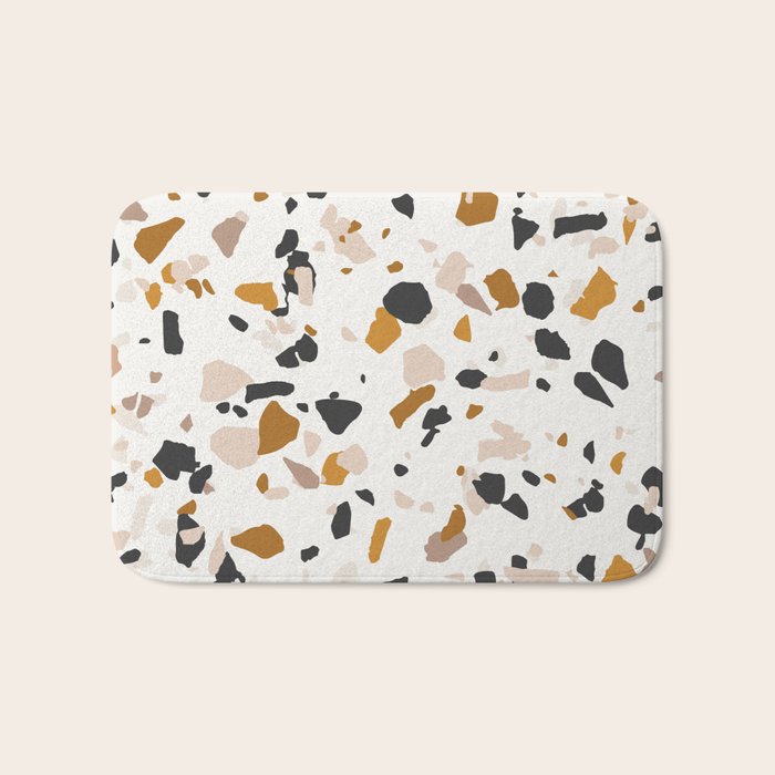 TERRAZZO NATURAL Bath Mat Gallery Image 1