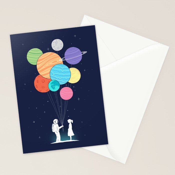You are my universe Stationery Card Gallery Image 2
