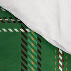 Green Tartan Plaid Christmas Pattern Comforter Gallery Image 4