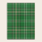 Green Tartan Plaid Christmas Pattern Notebook Gallery Image 4