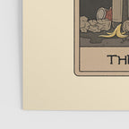 The Hermit - Raccoons Tarot Poster Gallery Image 3