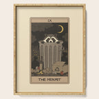 The Hermit - Raccoons Tarot Serving Tray Gallery Image 1