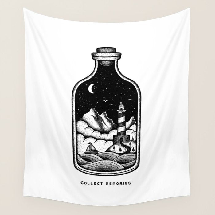 COLLECT MEMORIES Wall Tapestry Gallery Image 4