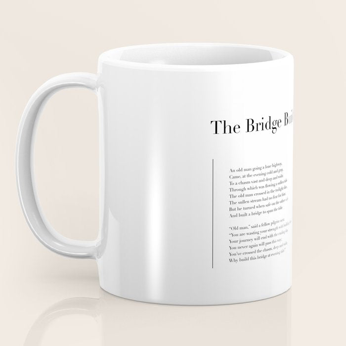 The Bridge Builder by Will Allen Dromgoole Coffee Mug Gallery Image 3