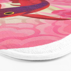 Arowana and peony 2 Bath Mat Gallery Image 3