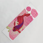 Arowana and peony 2 Yoga Mat Gallery Image 1