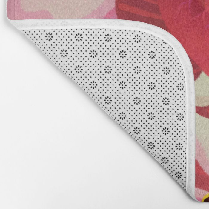 Arowana and peony 2 Bath Mat Gallery Image 2
