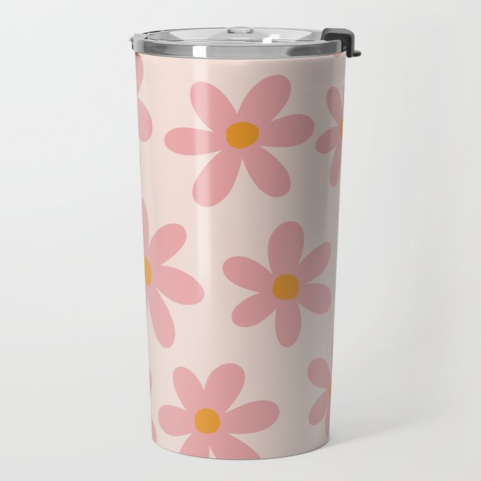 Summer Flowers I Travel Mug Gallery Image 2