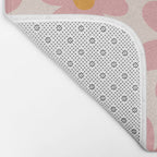 Summer Flowers I Bath Mat Gallery Image 2
