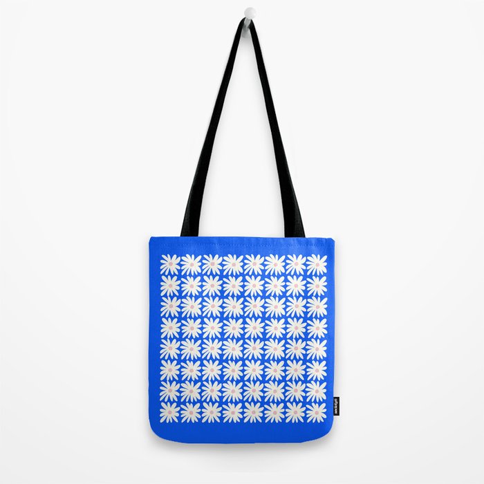 Daisies in Blue Tote Bag Gallery Image 2