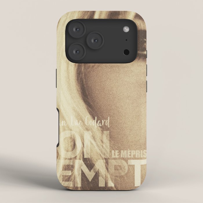 Brigitte Bardot, Contempt, movie poster, Le Mepris, Jean-Luc Godard, Fritz Lang, iPhone Case Gallery Image 3