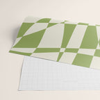 Glass Glitch: Forest Green Edition Wrapping Paper Gallery Image 2