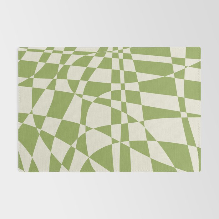 Glass Glitch: Forest Green Edition Rug Gallery Image 2