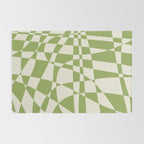 Glass Glitch: Forest Green Edition Rug Gallery Image 2
