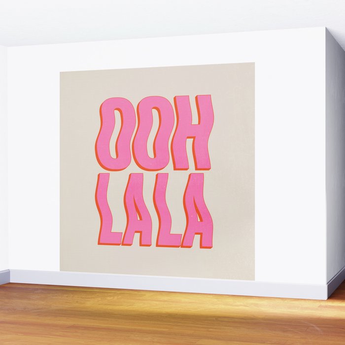 Ooh La La Wall Mural Gallery Image 2