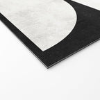 Mid-Century Modern Pattern No.8 - Black and White Welcome Mat Gallery Image 2