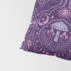 Celestial Forest Damask - Violet Pillow Sham Gallery Image 4