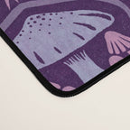 Celestial Forest Damask - Violet Desk Mat Gallery Image 4