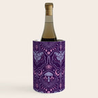 Celestial Forest Damask - Violet Wine Chiller Gallery Image 1