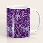 Celestial Forest Damask - Violet Coffee Mug Gallery Image 1